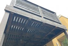 川口市の木製バルコニー撤去 写真