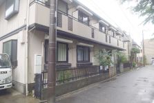 世田谷区の軽量鉄骨造アパート解体工事 写真